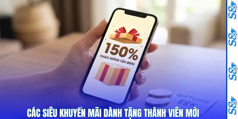 Khuyến Mãi 1 Các siêu khuyến mãi dành tặng thành viên mới