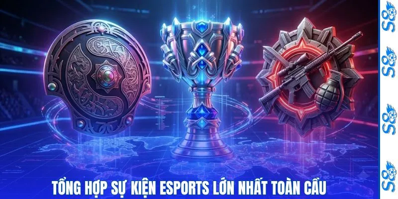 Tổng hợp sự kiện Esports lớn nhất toàn cầu