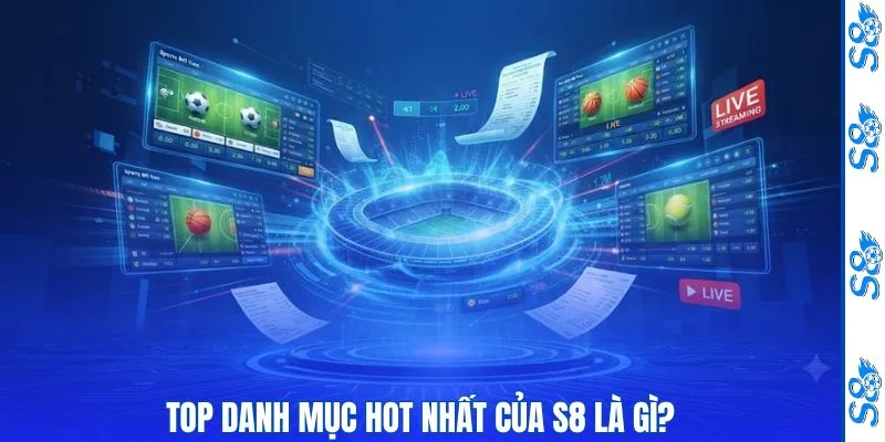Top danh mục hot nhất của S8 là gì?
